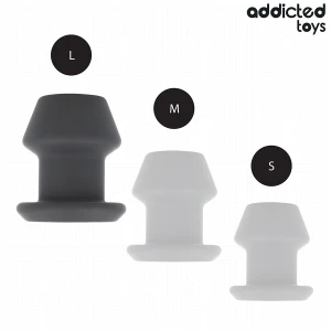ADDICTED TOYS - PLUG ANAL CREUX EXTRÃME TAILLE L 10,4 CM